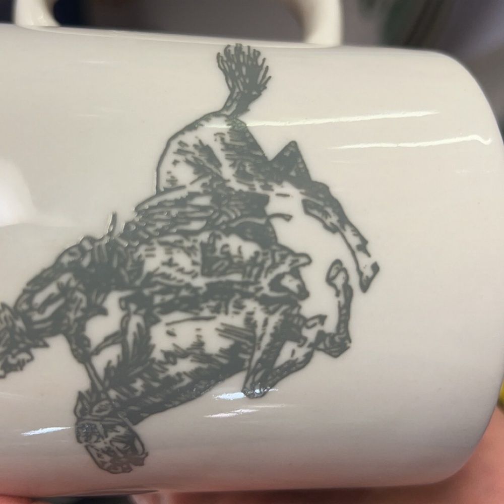 Western mugs. Super cute for coffee